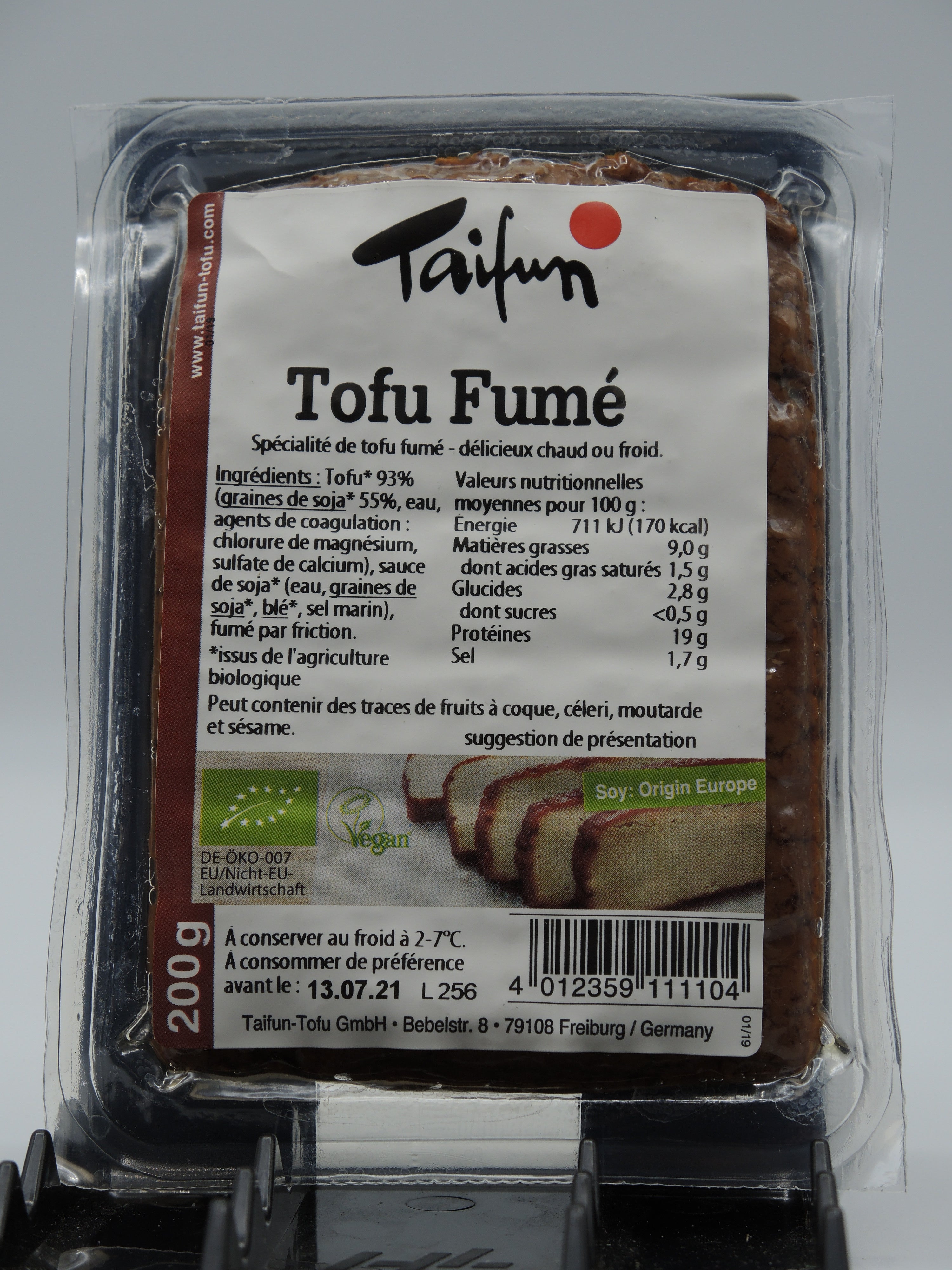 Tofu fumé 350g - bio