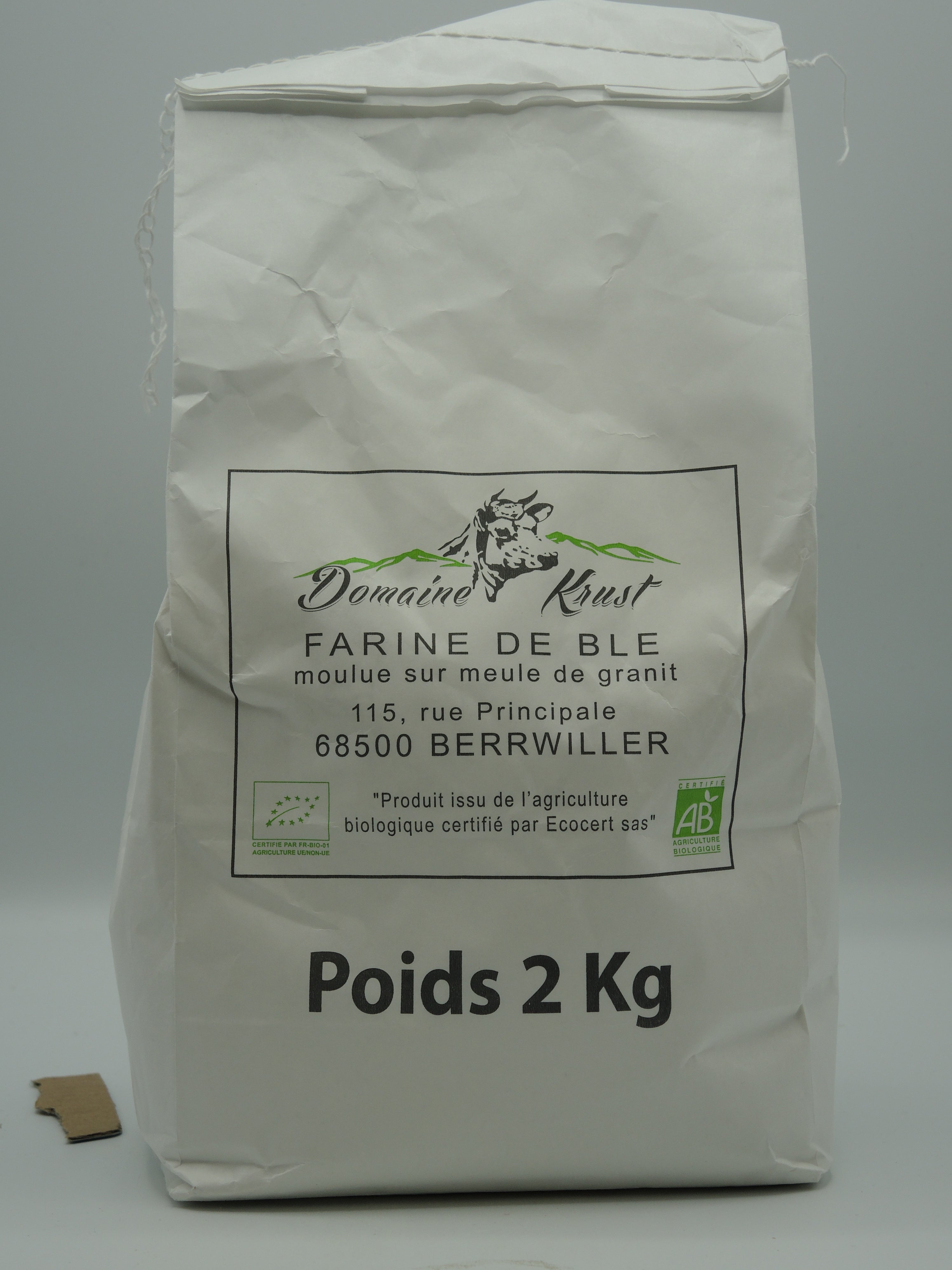 Farine complète de Petit épeautre bio et équitable T110 - 500 g