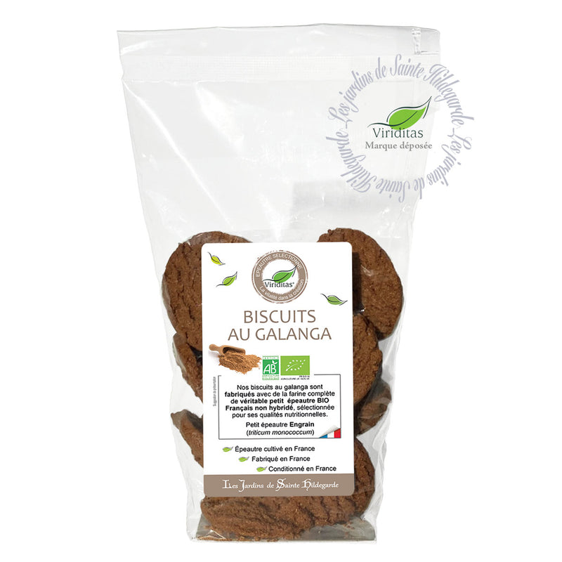 BISCUITS GALANGA ROUGE,200G, Les Jardins d'Hildegarde