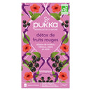 Infusion détox aux fruits rouges rooibos hibiscus, infusettes, Pukka