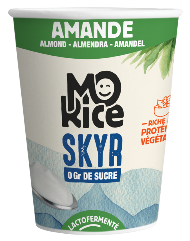 Skyr végétal amande 350g , Morice