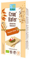 Crackers sésame chia, 160G, Pural
