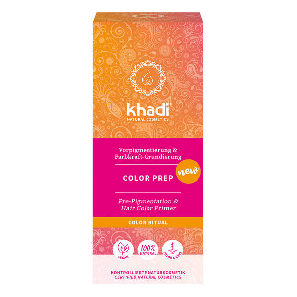 Précoloration & Soin pour cheveux clairs COLOR PREP, 100 g, Khadi