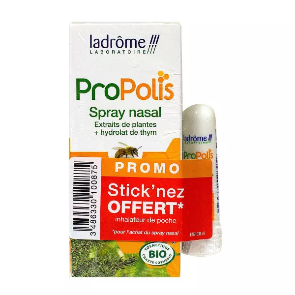 Propolis spray nasal 30ml + stick'nez offert, Ladrôme