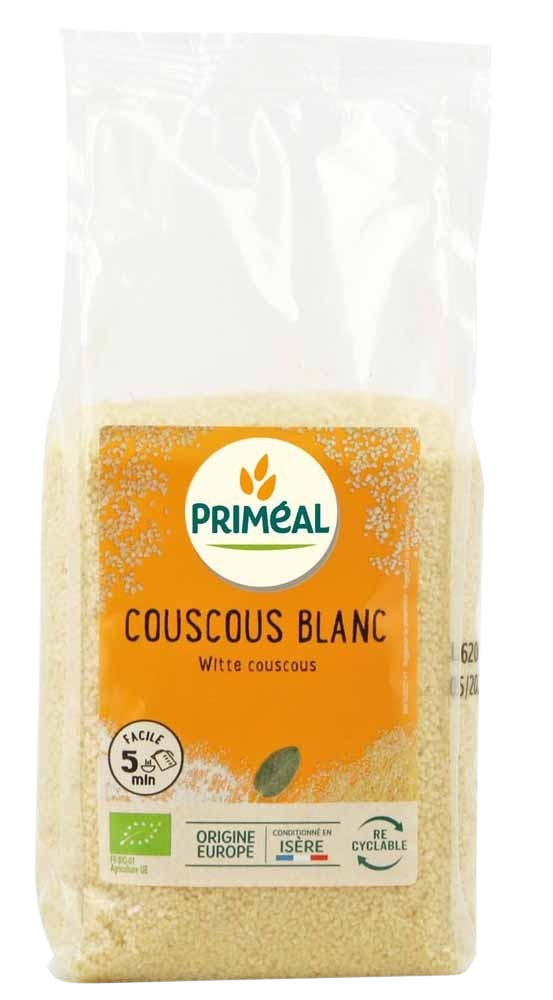 Couscous blanc 100% France, 500g, Priméal