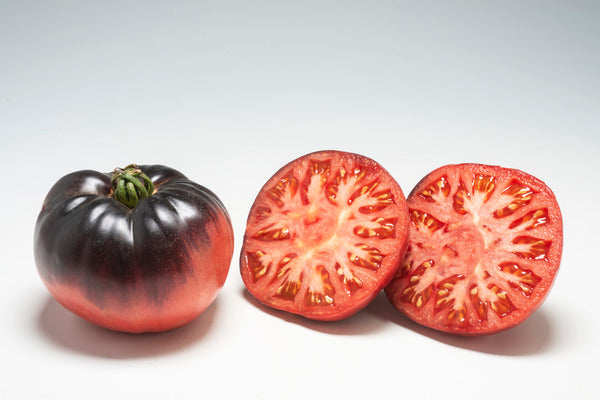 Tomate côtelée Bio, variété Indigo Blue , origine France, 500 gr