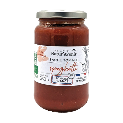 Sauce Tomate Spaghettis, 350g, Natur Avenir