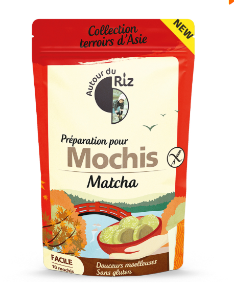 PREPARATION POUR MOCHIS MATCHA (200G), AUTOUR DU RIZ,