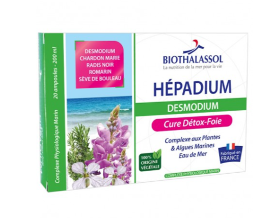 HÉPADIUM - 20 AMPOULES DE 10ML - BIOTHALASSOL