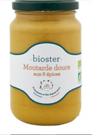 Moutarde douce aux 6 épices bio 350g, Bioster