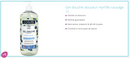 Gel douche douceur à la myrtille, 1l, Coslys