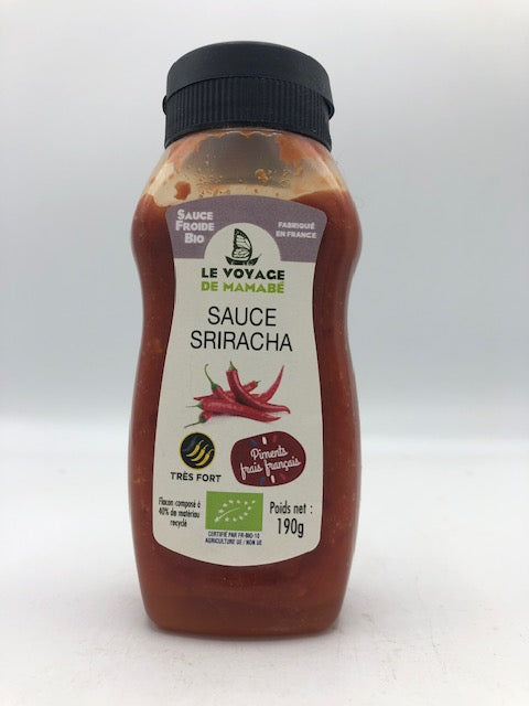 Sauce Sriracha,190g, le voyage de mamabe