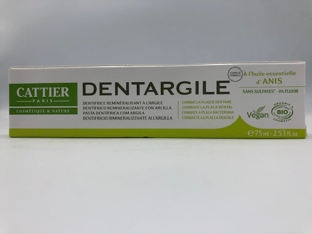 Dentifrice Anis, 75ml, Argiletz