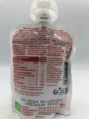 Gourde fruity fox, compote de pomme, banane, baies avec yaourt, 85g, Holle