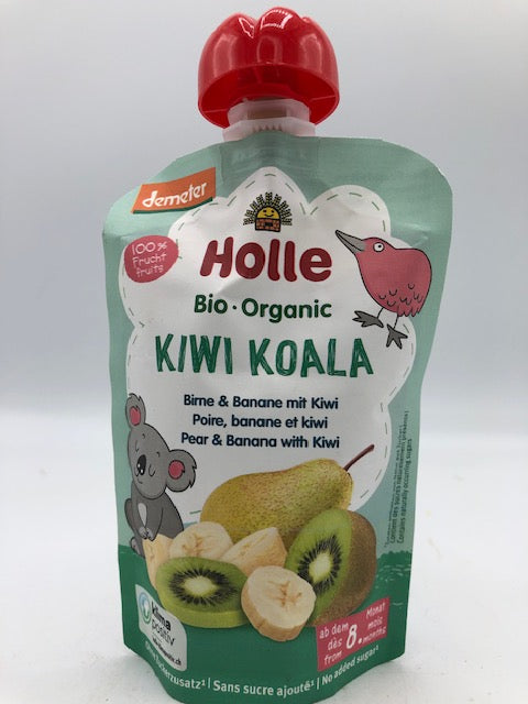 kiwi koala, gourde poire banane kiwi, 100g, Holle
