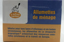 Allumettes de ménage, lots de 4 boites,  la droguerie écologique