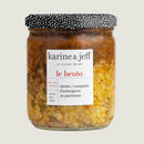 BENTO Risotto / compotée d'aubergines au parmesan, 350g, Karine & Jeff