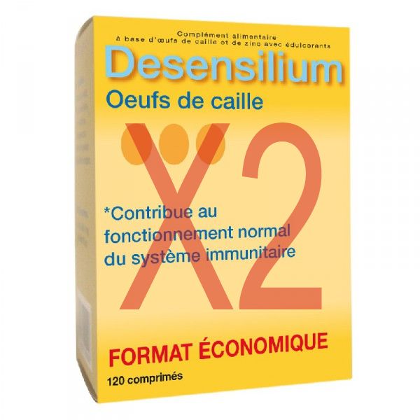 DESENSILIUM, oeufs de caille, 120 comprimés