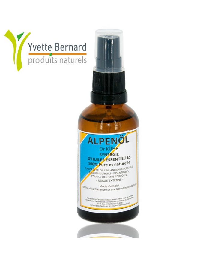 ALPENOL spray 10ml - Synergie D'huiles Essentielles Du Dr Kuhr