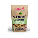 Amandes grillées à l'ail des ours, 125g, Perl'Amande