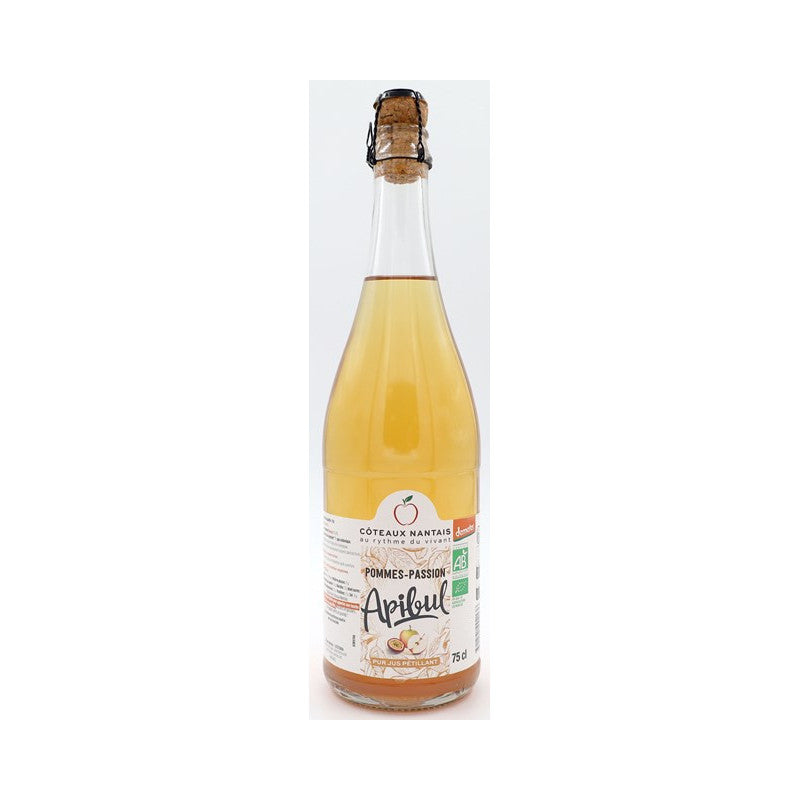 Apibul pomme fruit de la passion Demeter 75cl, Côteaux Nantais
