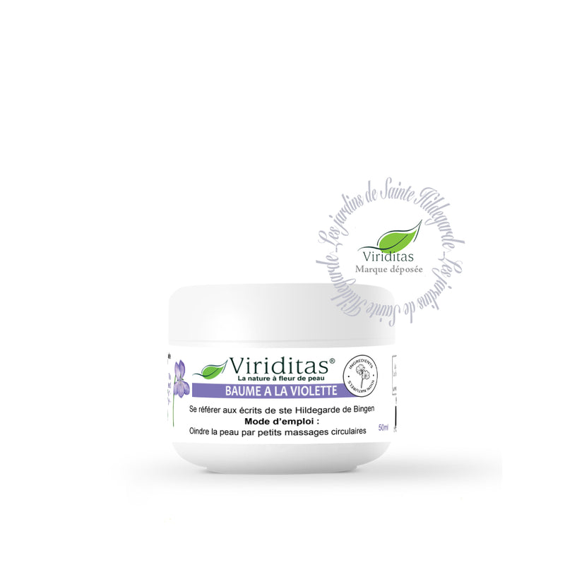BAUME A LA VIOLETTE 50G, Les Jardins d'Hildegarde