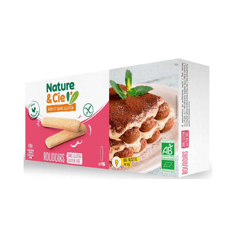 Boudoirs sans gluten, 140g, Nature&Cie