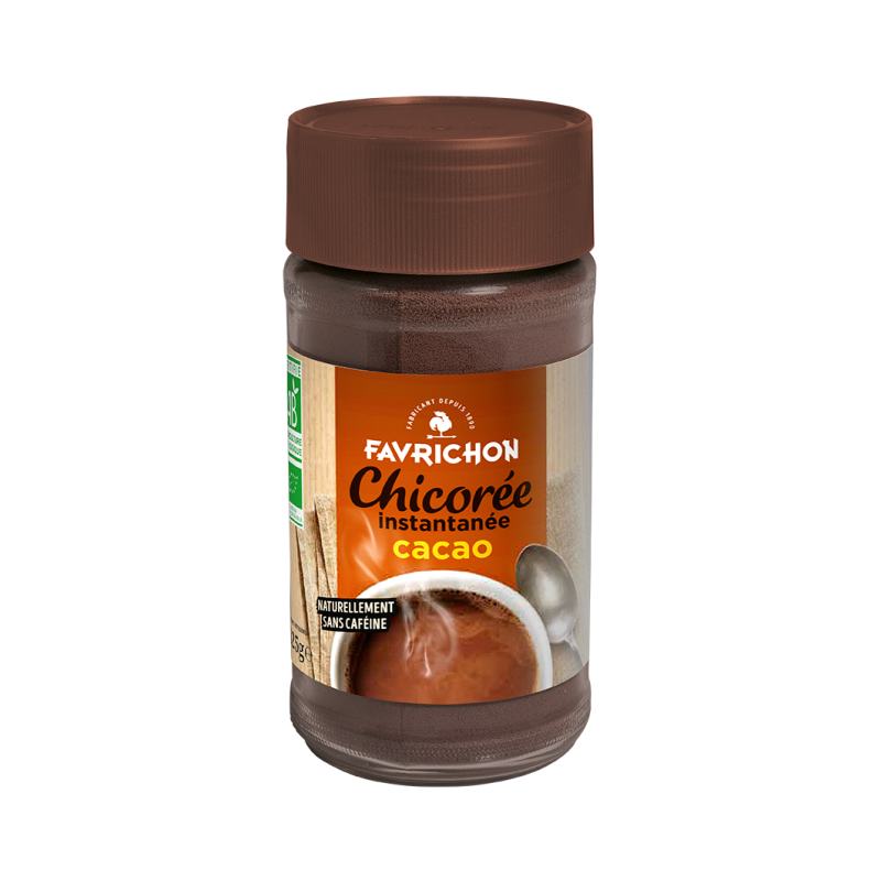 Chicorée instantanée au cacao 125g, Favrichon