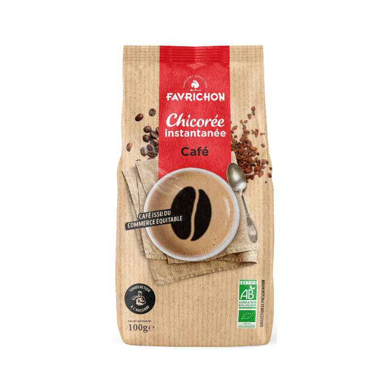 Chicorée instantanée au café 100g, Favrichon