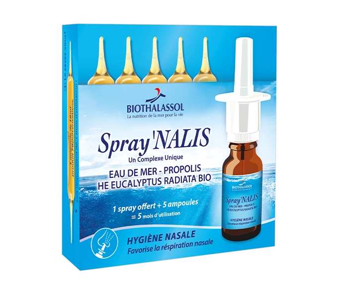 SPRAY'NALIS, 5 ampoules, Biothalassol