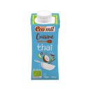 Crème cuisine lait de coco thaï, 200ml, Ecomil