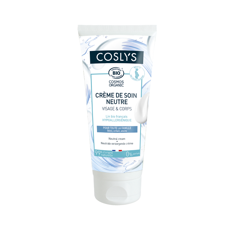 CRÈME DE SOIN NEUTRE, 200 ML , Coslys
