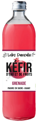 Kéfir de fruits à la grenade Bio, 75cl, le Labo Dumoulin, Origine Alsace