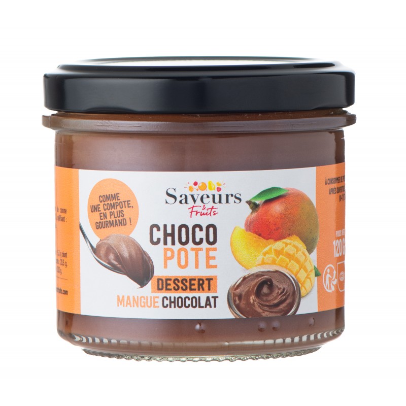 Choco pote mangue, 120g, Saveurs et fruits