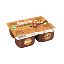 Dessert végétal au chocolat et à la noisette 4x100g, Soon