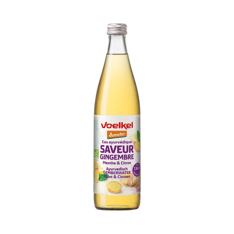 Eau ayurvédique au gingembre Demeter 50cl, Voelkel