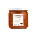 Escale à Chypre : compotée de tomates, aubergines et basilic 350g, Karine & Jeff