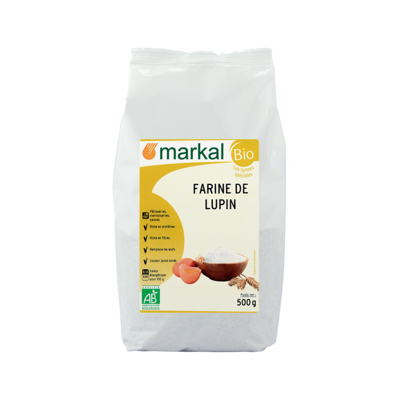 Farine de lupin 500g, Markal