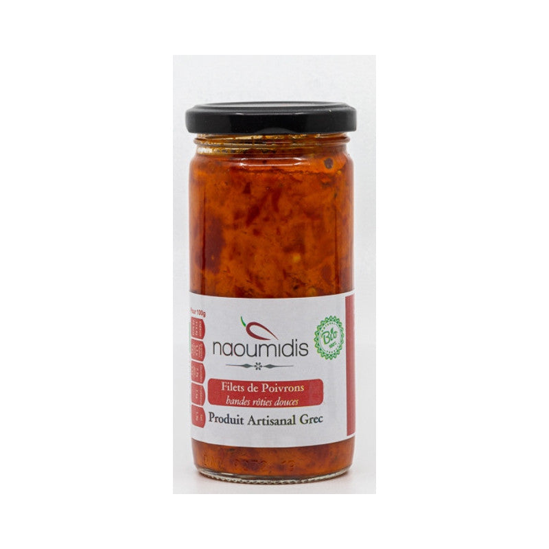 Filets de poivrons, bandes rôties douces 260g, Hélène Grèce