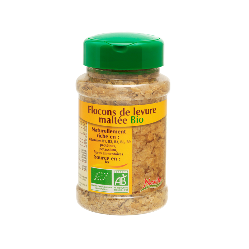 Flocons de levure maltée 150g, Novita