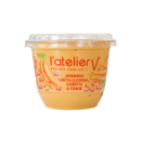 Houmous aux lentilles corail France, carotte et cumin, 150g, l'Atelier V