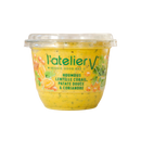 Houmous de lentille corail et coriandre, 150g, l'Atelier V