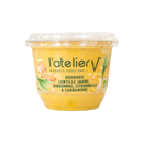 Houmous de lentille jaune gingembre citronnelle, 150g, l'Atelier V