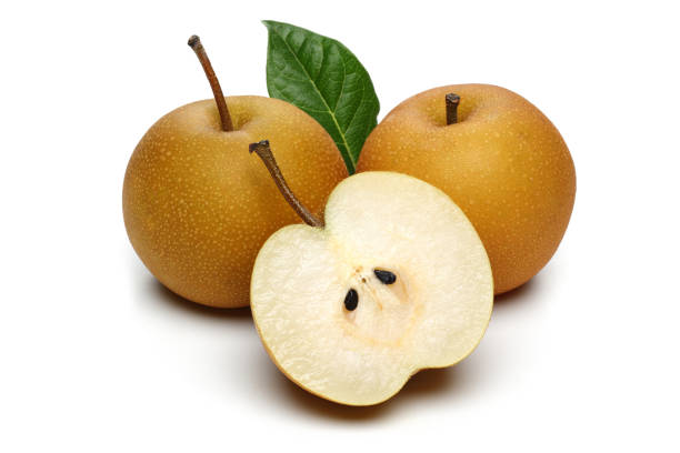 Poire Nashi Bio (Poire Chinoise), variété Doré, origine Italie, 1 Kg