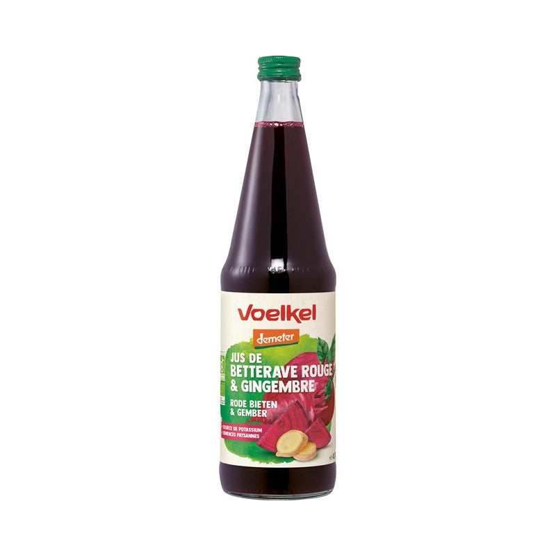 Jus de betterave et gingembre Demeter 70cl, Voelkel