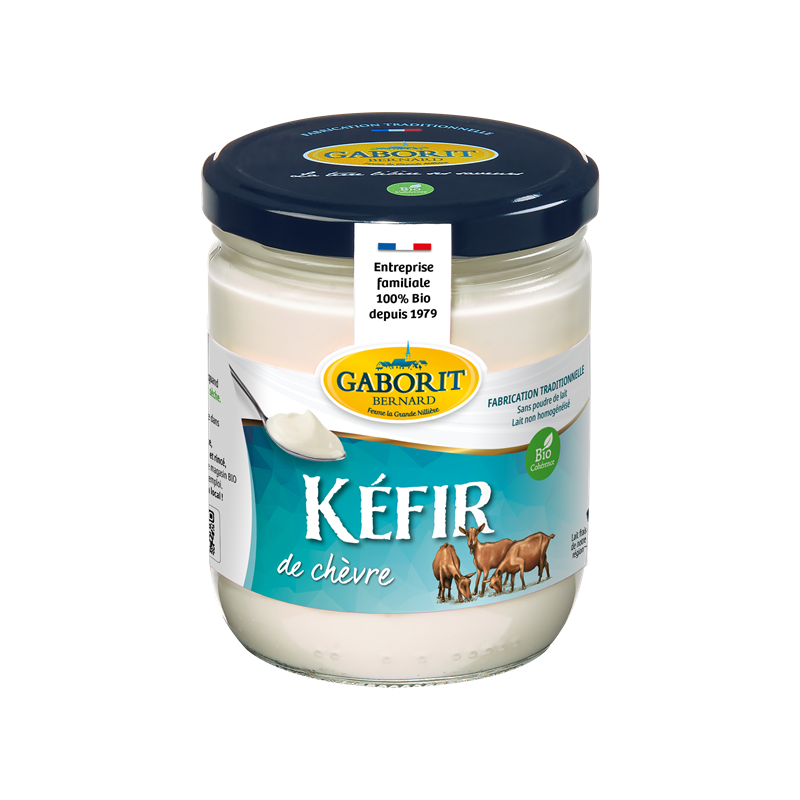 Kéfir de chèvre 400g, Gaborit