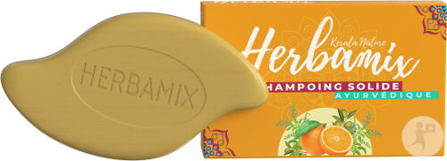 Herbamix Shampoing Solide Ayurvédique 70g, Kerala