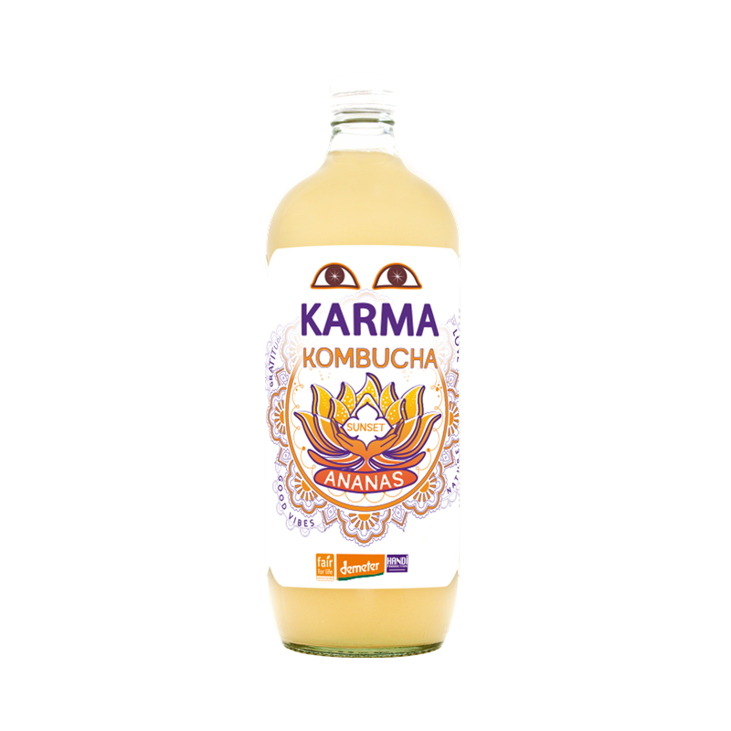Kombucha à l'ananas  1l , Karma