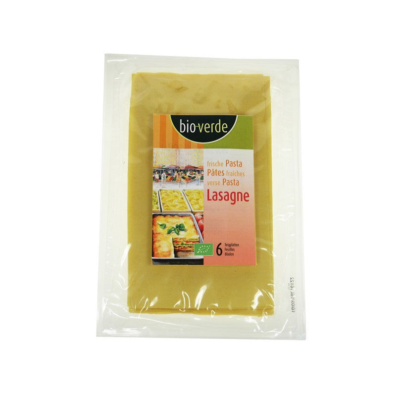 Lasagnes fraîches (6 feuilles) 200g, Bioverde