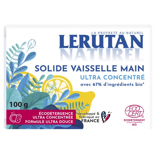SOLIDE VAISSELLE MAIN ULTRA-CONCENTRÉ, 100g, LERUTAN